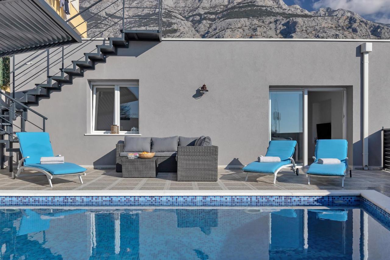 Apartment Lotte With Private Pool In The City Center! Макарска Экстерьер фото