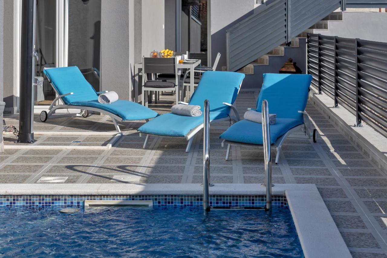 Apartment Lotte With Private Pool In The City Center! Макарска Экстерьер фото